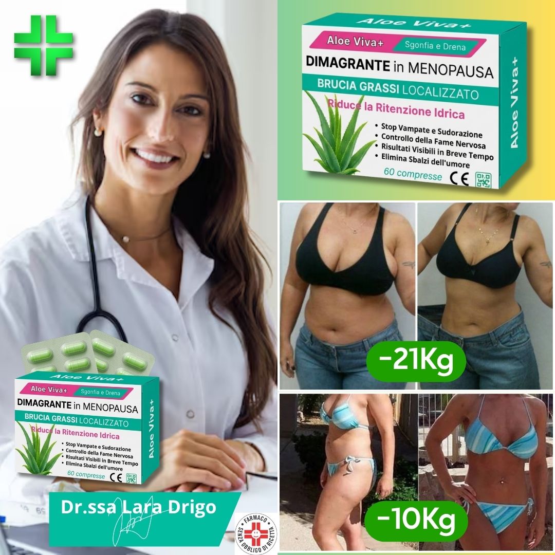 Aloe Viva+ Dimagrante in Menopausa