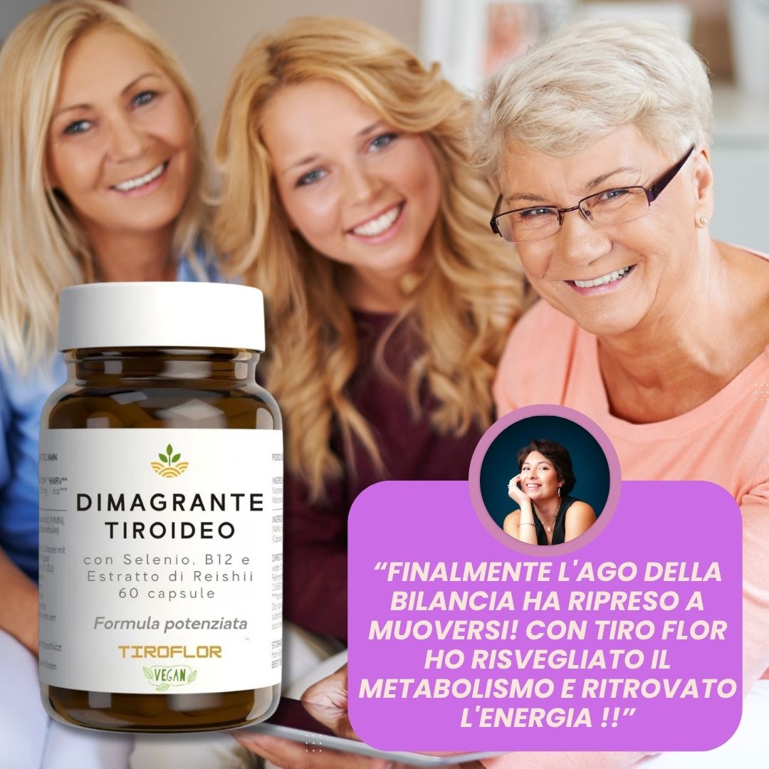 Tiroflor Dimagrante Tiroideo - 60 Capsule Vegan