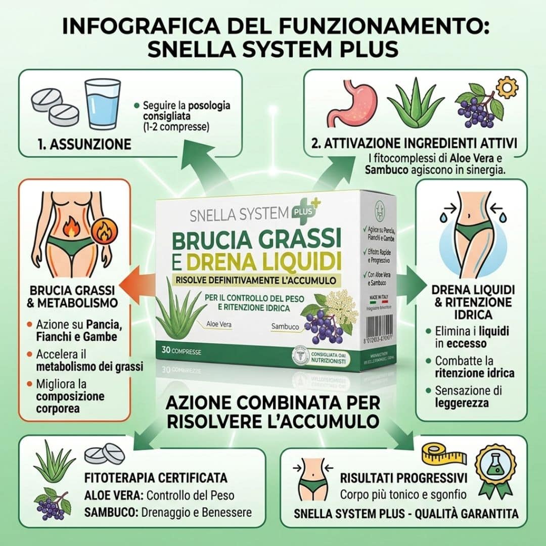 Snella System Plus Ingredienti Naturali
