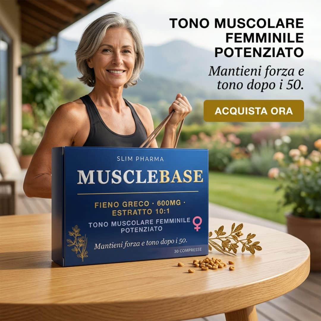 MuscleBase Fieno Greco - Tono e Forza Femminile Over 50